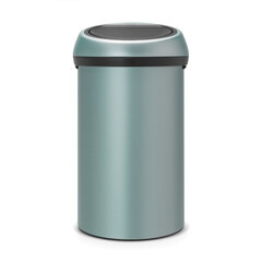 Brabantia Бак Touch Bin, 60Л - Metallic Mint цена и информация | Мусорные баки | kaup24.ee