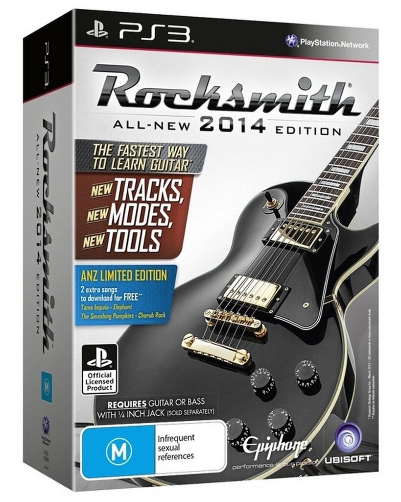 PlayStation 3 mäng Rocksmith 2014 Edition Incl. Real Tone Cable hind ja info | Arvutimängud, konsoolimängud | kaup24.ee