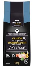 RACINEL KOERA TÄISSÖÖT SPORT/AGILITY 12KG hind ja info | Kuivtoit koertele | kaup24.ee