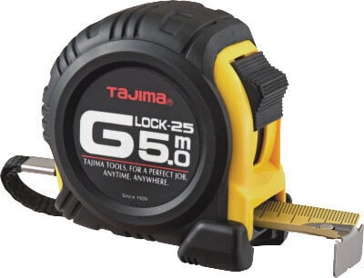 Mõõdulint Tajima G-LOCK 5m x 25mm цена и информация | Käsitööriistad | kaup24.ee