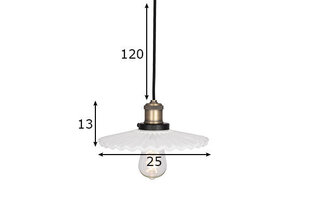 Потолочный светильник Cobbler, белый цена и информация | Люстры | kaup24.ee