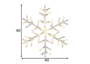 Снежинка Antarctica цена и информация | Рождественские украшения | kaup24.ee