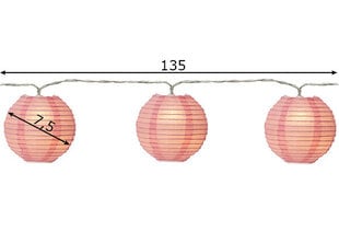 Гирлянда Festival, розовый цена и информация | Гирлянды | kaup24.ee