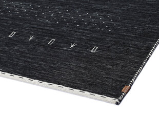 Шерстяной ковёр ручной работы Narma Tornio, натуральный, тёмно-серый, 160 x 230 см цена и информация | Ковры | kaup24.ee