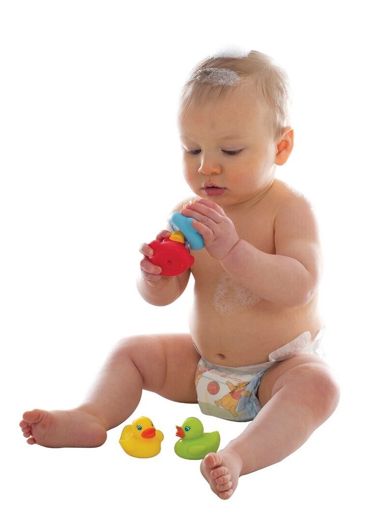 PLAYGRO täielikult suletud vannimänguasjad Bright Baby Duckies, 0187480 hind ja info | Imikute mänguasjad | kaup24.ee