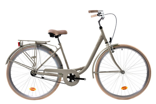 Городской велосипед N1 Cruiser 1.0 28", бежевый цена и информация | Велосипеды | kaup24.ee