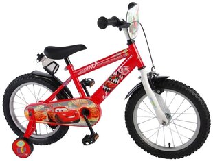 Велосипед детский Disney Cars 16 ", красный цена и информация | Велосипеды | kaup24.ee