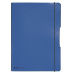 Herlitz kaustik flex A4/40l ruut+joon, sinine цена и информация | Тетради и бумажные товары | kaup24.ee