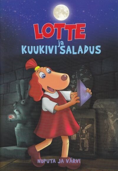 Lotte ja kuukivi saladus. Nuputa ja värvi hind ja info | Lasteraamatud | kaup24.ee