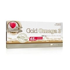 Пищевая добавка Olimp Gold Omega 3, 60 капсул   цена и информация | Витамины, пищевые добавки, препараты для хорошего самочувствия | kaup24.ee