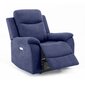 Tugitool MILO 97x69xH103cm, elektriline recliner, sinine цена и информация | Tugitoolid ja tugitoolvoodid | kaup24.ee