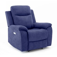 Tugitool MILO 97x69xH103cm, elektriline recliner, sinine hind ja info | Tugitoolid ja tugitoolvoodid | kaup24.ee