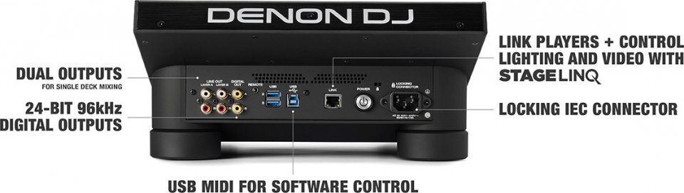 CD/USB-mängija Denon DJ SC6000M DJ hind ja info | Muusikakeskused | kaup24.ee