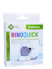 Ароматические пластыри RINOQUICK, 5 шт. цена и информация | Mедицинский уход | kaup24.ee