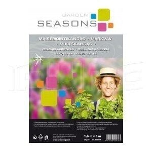 Tekstiilmultš Garden Seasons 45g/m2 - mõõdud 1,60 x 5 (8m2) цена и информация | Multš, dekoratiivkillustik | kaup24.ee