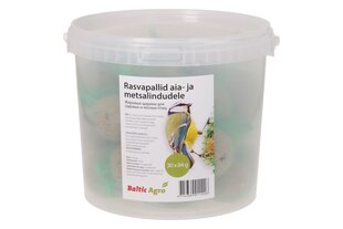 Rasvapallid 30 x 84 g (panges) hind ja info | Linnutoidud | kaup24.ee