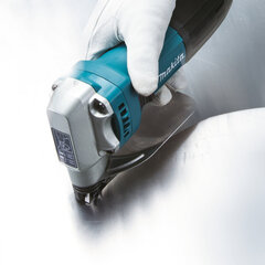 Plekilõikur Makita, 380 W, teras 1,6 mm, rst 1,2 mm hind ja info | Elektrilised saed, mootorsaed ja tarvikud | kaup24.ee