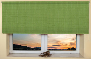Настенный/потолочный ролет 120x170 см, 2098 Зеленый цена и информация | Рулонные шторы | kaup24.ee