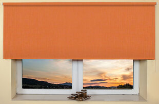 Настенный/потолочный ролет 130х170 см, 860 Оранжевый цена и информация | Рулонные шторы | kaup24.ee