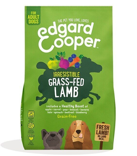 EDGARD COOPER KOERA TÄISSÖÖT GRASS-FED LAMMAS 7KG цена и информация | Kuivtoit koertele | kaup24.ee