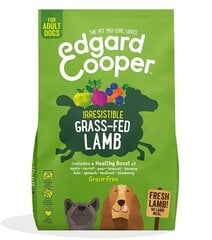 Полнорационный корм для собак Edgard and Cooper, GRASS-FED с бараниной, 700 гр. цена и информация | Сухой корм для собак | kaup24.ee