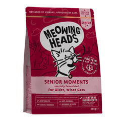 Полноценный корм для пожилых кошек Meowing Heads  цена и информация | Сухой корм для кошек | kaup24.ee