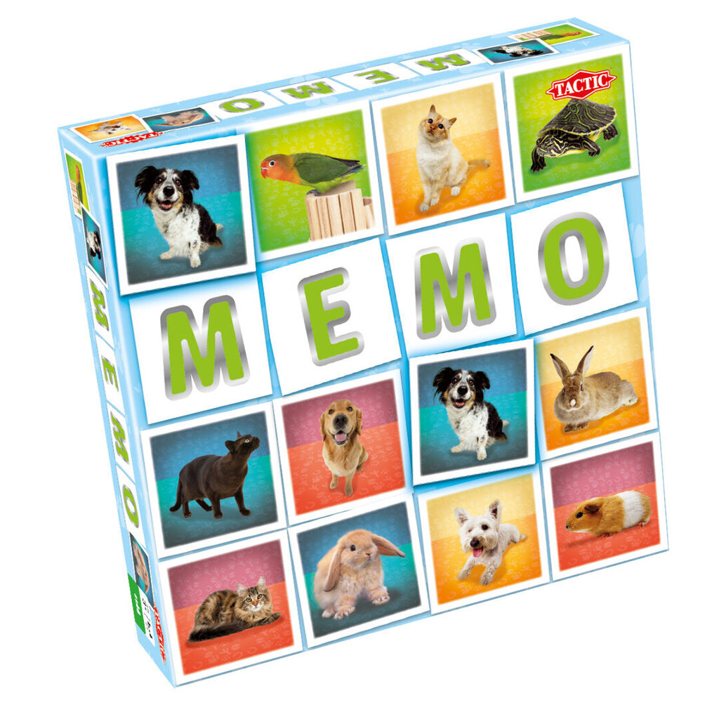 Tactic lauamäng Memo loomad hind ja info | Lauamängud ja mõistatused | kaup24.ee