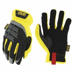 Перчатки FAST FIT 01 черный/желтый 12/XXL цена и информация | Рабочие перчатки | kaup24.ee