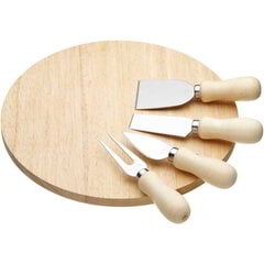 Juustu serveerimiskomplekt 4 nuga puitalus KitchenCraft цена и информация | Посуда, тарелки, обеденные сервизы | kaup24.ee
