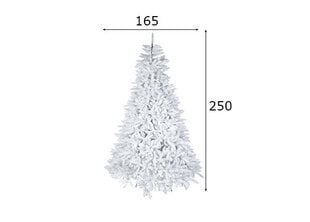 Искусственная ель Calgary 250 см, белый цена и информация | Новогодние елки | kaup24.ee