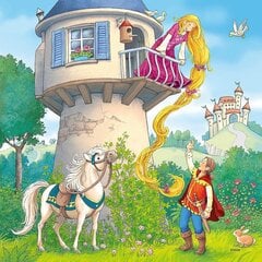 Ravensburger pusle 3x49 tk Rapunzel цена и информация | Пазлы | kaup24.ee