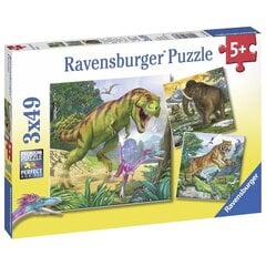 Ravensburger puzzle 3x49 tk. Ürgne Valitseja цена и информация | Пазлы | kaup24.ee