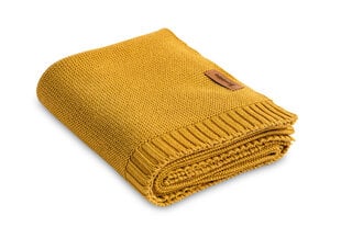 Sensillo bamboo - хлопковое детское одеяло, горчично-желтый цена и информация | Одеяла | kaup24.ee
