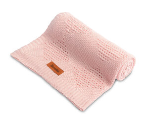 Sensillo bamboo - 100% хлопковое детское одеяло, розовый цена и информация | Одеяла | kaup24.ee