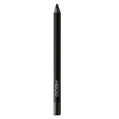 GOSH Velvet Touch Eye Liner veekindel silmalainer 1.2 g, Black Ink hind ja info | Ripsmetušid, lauvärvid, silmapliiatsid, seerumid | kaup24.ee