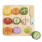 Puidust pusle Classic World Vegetable Cutting Set цена и информация | Imikute mänguasjad | kaup24.ee