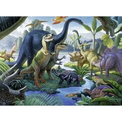 Ravensburger pusle 100 tk Dinosaurused hind ja info | Pusled | kaup24.ee