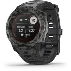 Garmin Instinct Solar Camo Edition, graphite цена и информация | Смарт-часы (smartwatch) | kaup24.ee