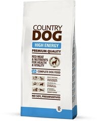 Cухой корм для взрослых, активных собак Country dog high energy 15 кг  цена и информация |  Сухой корм для собак | kaup24.ee