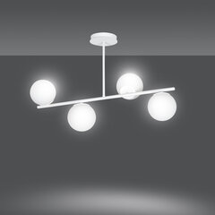 Emibig подвесной светильник Bior 4 White цена и информация | Потолочный светильник, 38 x 38 x 24 см | kaup24.ee