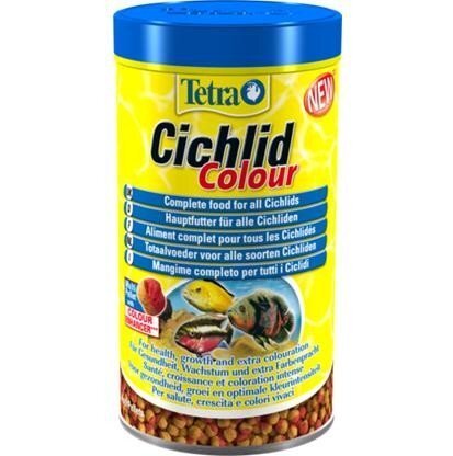 Toit kaladele Tetra cichlid colour, 500 ml цена и информация | Toit kaladele | kaup24.ee