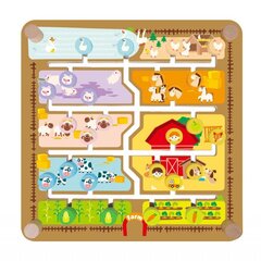 Деревянная головоломка - игра «Учим английский язык» цена и информация | Развивающие игрушки | kaup24.ee