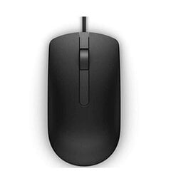 Мышь Dell Optical Mouse MS116 Cable, Black, U цена и информация | Мыши | kaup24.ee