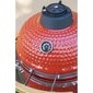 Keraamiline grill Kamado Nordgarden 18" 45 cm, punane hind ja info | Grillid | kaup24.ee