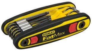 Набор шестигранных запорных ключей Stanley 097553 T9 - T40 Fatmax Torx цена и информация | Механические инструменты | kaup24.ee