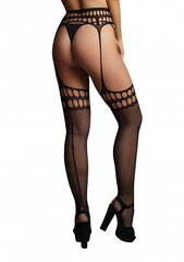 Le Desir сексуальные колготки Garterbelt Stockings With Open Design цена и информация | Сексуальное женское белье | kaup24.ee