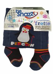 Poiste soojad froteesukkpüksid be Snazzy RA-05, Pingviin цена и информация | Носки, колготки для мальчиков | kaup24.ee