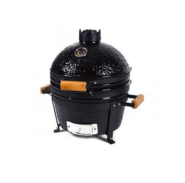 Keraamiline grill Kamado Nordgarden 16" 40 cm, must hind ja info | Grillid | kaup24.ee