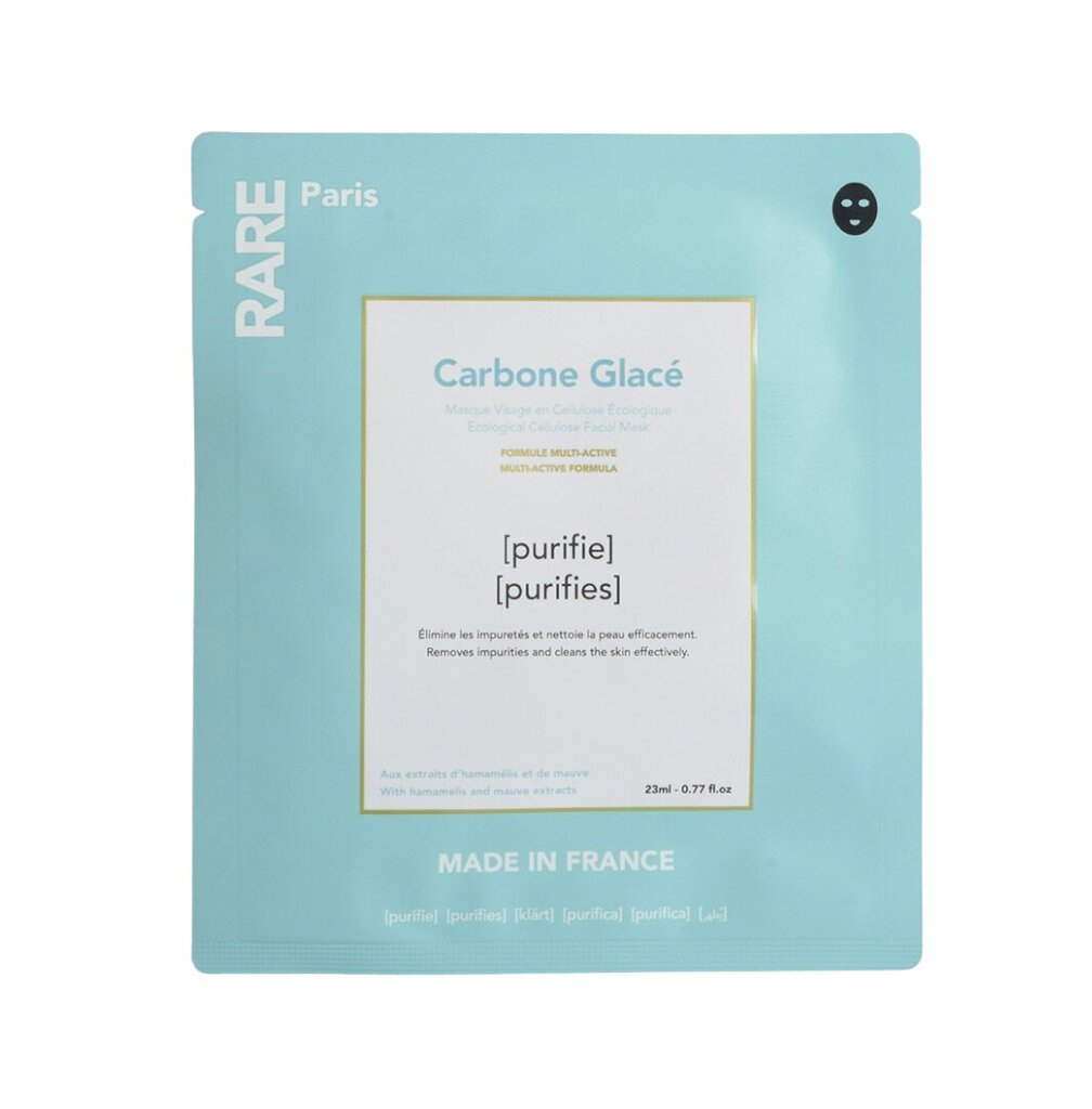 Rare Paris Carbone Glace Puhastav mask 23 g hind ja info | Näomaskid, silmamaskid | kaup24.ee