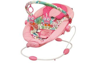 Alexis Baby Mix BR245-2PINK Lamamistool muusika ja vibratsiooniga hind ja info | Arendavad mänguasjad | kaup24.ee